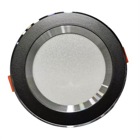 15 Lamparas Led De Empotrar 20w Marco Satin Plafon Bote 12cm Color