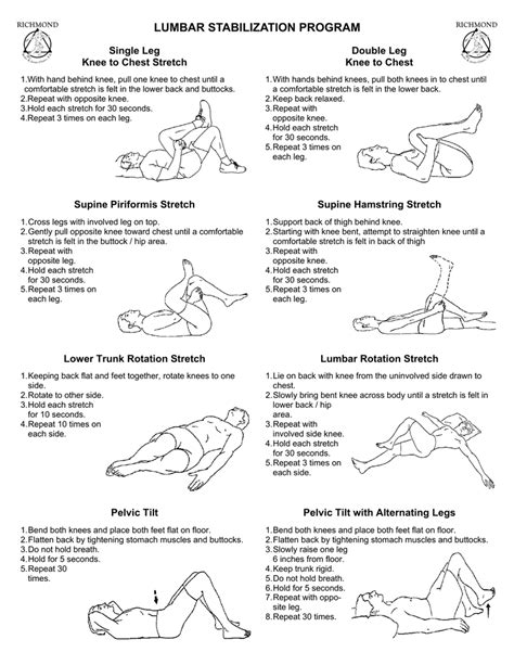 Lumbar Stabilization Program