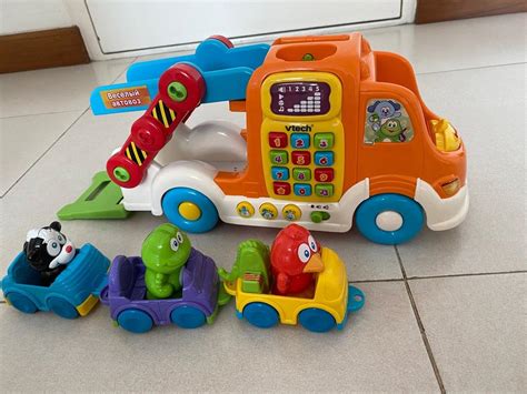 Vtech Car Carrier Truck Hobbies And Toys Toys And Games On Carousell