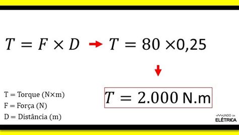 Torque Ou Momento De For A Como Calcular Mundo Da El Trica