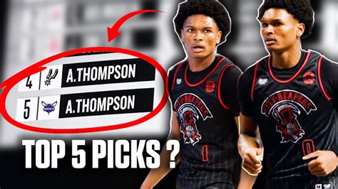 The Thompson Twins Are The FUTURE Of THE NBA 🤯 Ausar & Amen Thompson ...