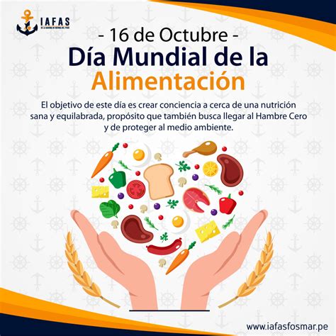 Día Mundial de la Alimentación 16 de octubre IAFAS FOSMAR