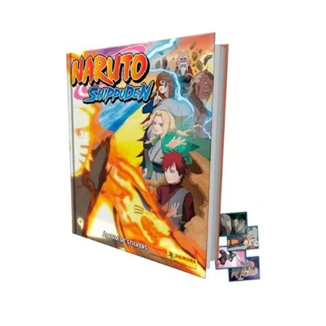 Panini Chile Álbum Tapa Dura Naruto Shippuden Completo A Pegar