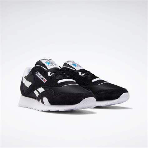 REEBOK Classic Nylon - Black / Black / White – Lotsa Shoes