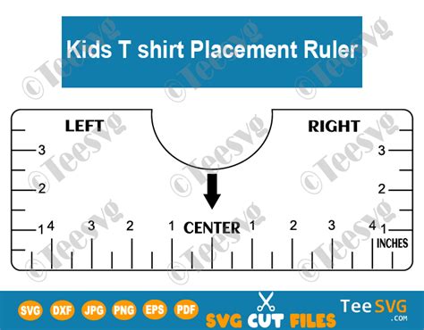 Ruler Template For Kindergarten