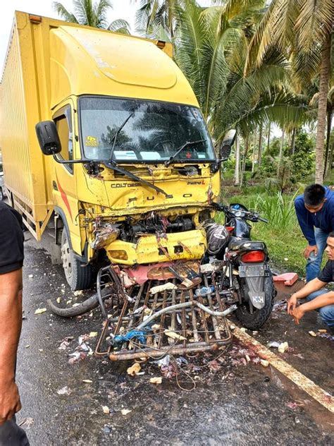 Liputan Gampong News Tabrakan Maut Di Jalan Lintas Nasional Cot Tufah