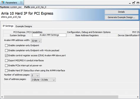 PCI Express AXI Manager