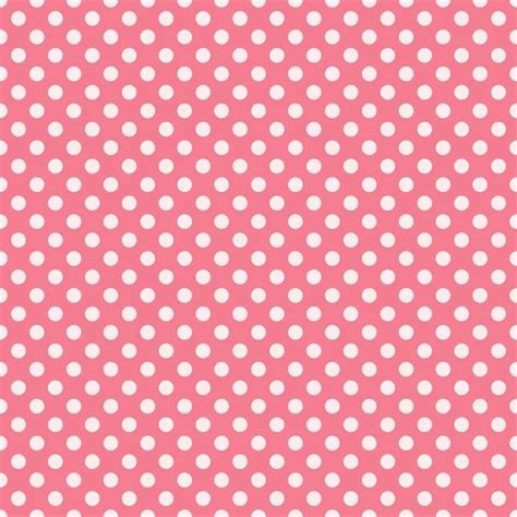 Seamless Vector Pattern With Small White Polka Dots On A Sunny Yellow