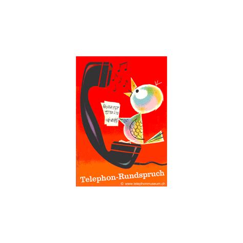 Plakat Telefonrundspruch Telephon Rundspruch My CMS