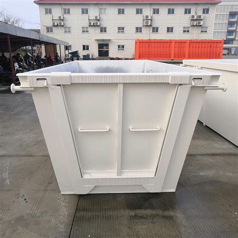 M Large Heavy Duty Steel Skip Bin China Chain Lift Bins And Skip Bins