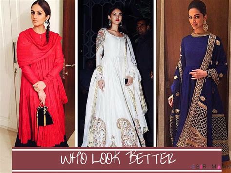 Who Looks Best In Ethnic Wear Huma Qureshi Deepika Padukone Or Aditi