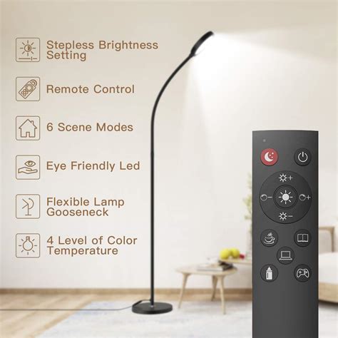 Dodocool Led Floor Lamp Remote And Touch Control For Australia Ubuy