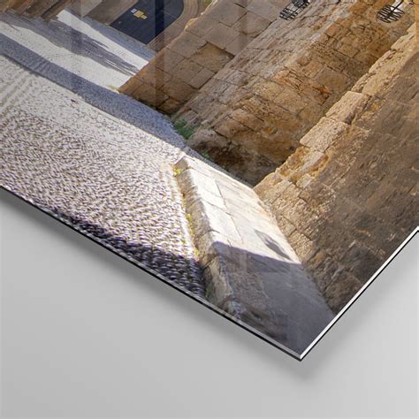 Impression Sur Verre X Cm Tableaux Image Rue Histoire Architecture