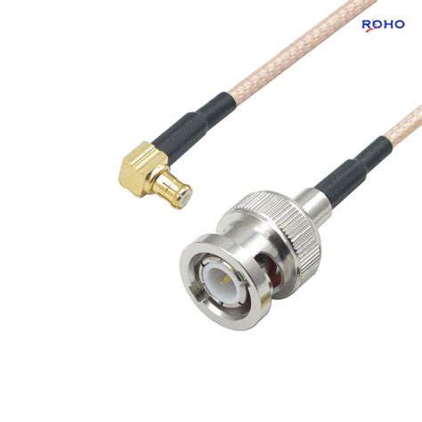 Factory Price Mcx Male Plug Right Angle To Bnc Male Connector Cable Assembly With Rg316 Coaxial