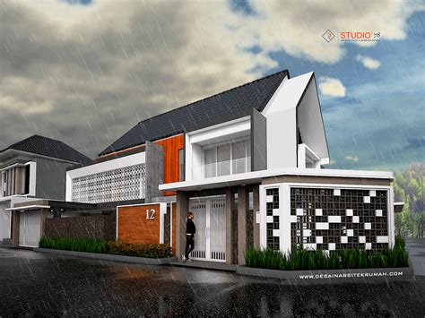 Modern Tropic Rumah Studio Arsitektur