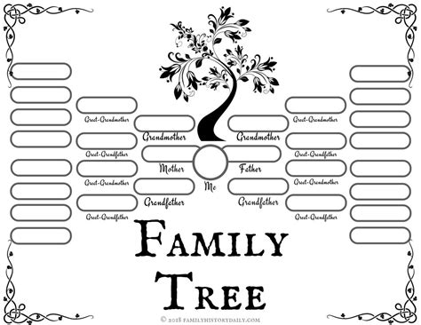 Free Printable Family Tree - Free Printable