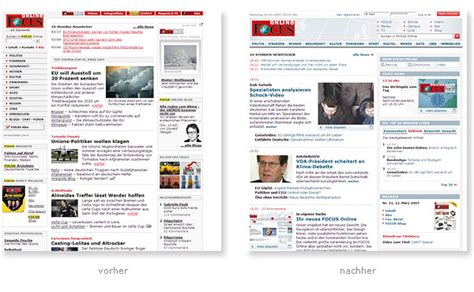 Der Neue Focus Online Auftritt Ist Live Design Tagebuch