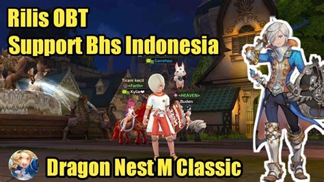 Dragon Nest M Classic Obt Gameplay Youtube