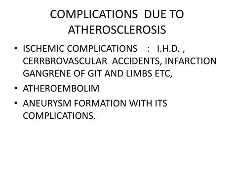 Ppt Atherosclerosis Powerpoint Presentation Free Download Id 9603452