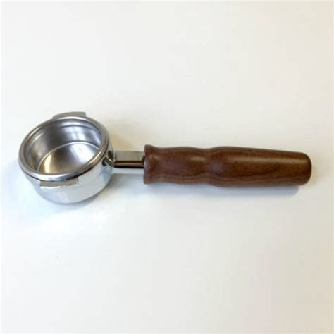 Walnut Bottomless Naked Portafilter Espresso Ninja