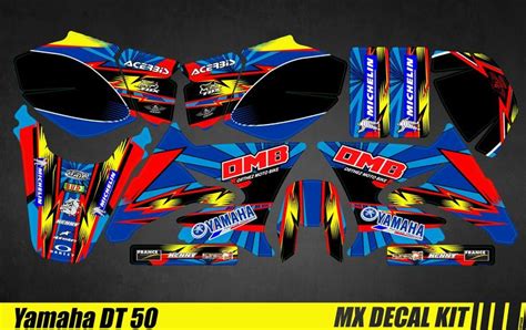 Mx Decal Kit Dt 50 Omb