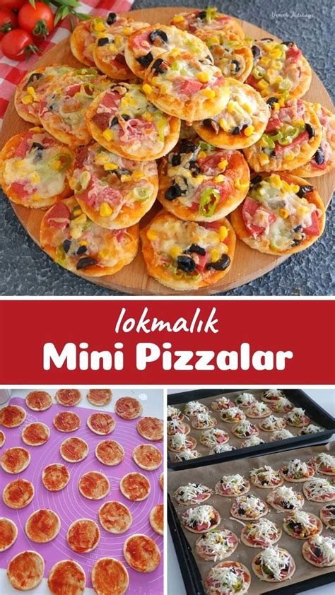 Lokmalık Mini Pizza Nefis Yemek Tarifleri 9503345 Yemek Tarifi