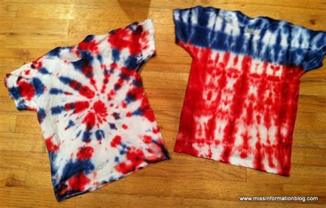 How To Make American Flag Tie Dye Shirts