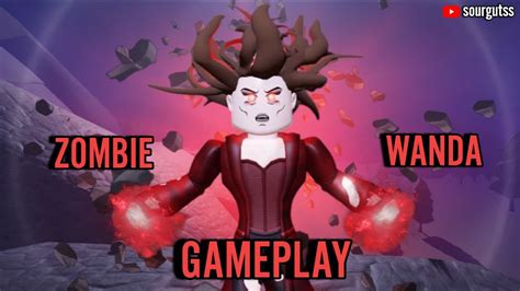 Update Zombie Wanda Gameplay Marvel Omega Roblox Youtube