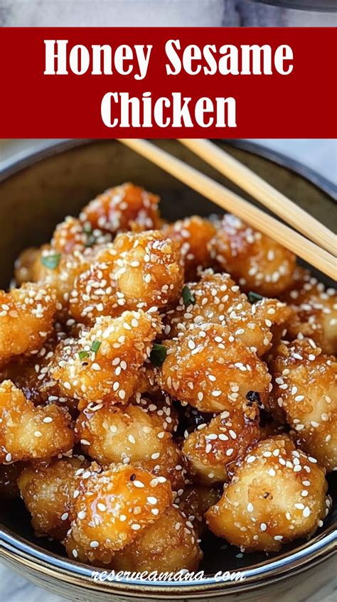 honey sesame chicken reserveamana
