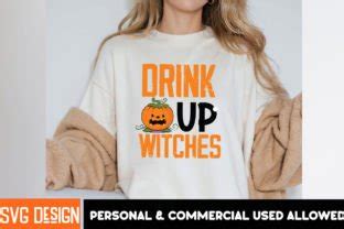 Drink Up Witches SVG Cut File Graphic By Ranacreative51 Creative Fabrica