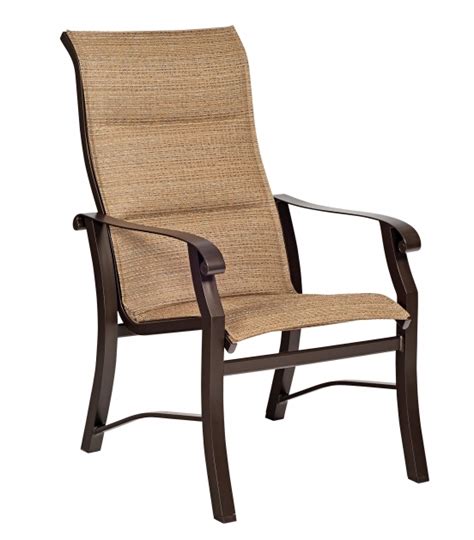 Amazing High Back Sling Patio Chairs Photo Chair Design