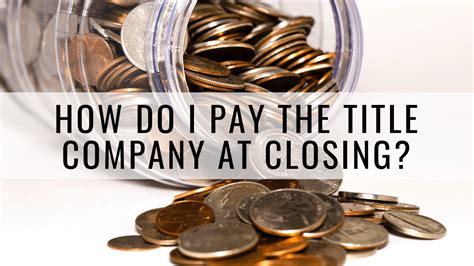 Wire Money To Title Company For Closing