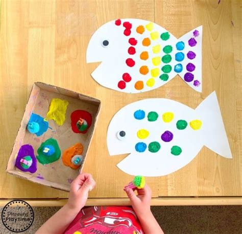 Rainbow Fish Craft - Planning Playtime