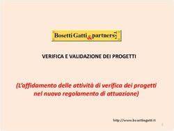 L Affidamento Delle Attivit Di Verifica Dei Progetti Nel Nuovo