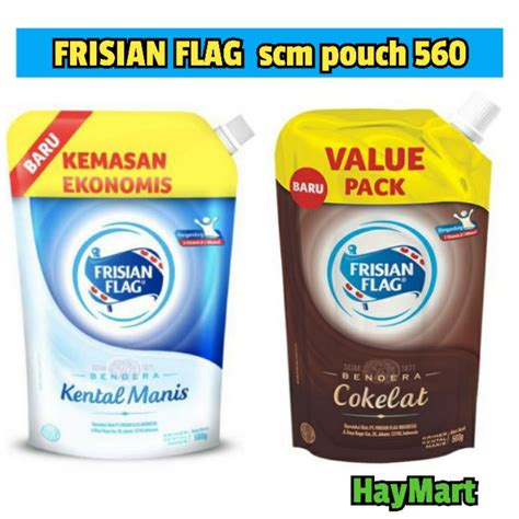 Jual BENDERA FRISIAN FLAG SUSU KENTAL MANIS SKM SCM POUCH 560 GG