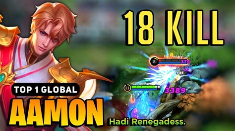 Aamon Best Build 2023 Aamon Top 1 Global Gameplay Hadi Renegadess