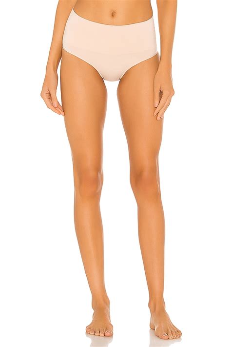 SPANX Lace Hi Hipster In Soft Nude REVOLVE