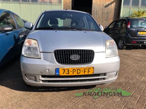 Kia Picanto 1 1 12V Épave 2004 Gris