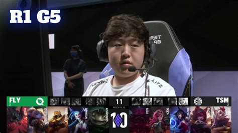 FLY Vs TSM Game 5 Round 1 Playoffs S12 LCS Summer 2022 FlyQuest