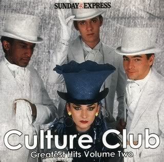 Culture Club Greatest Hits Vol 2 The Sunday Express Volume Two