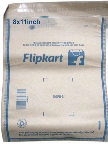 Flipkart Printed Paper Courier Bag At Rs Piece Ecommerce Paper Bag