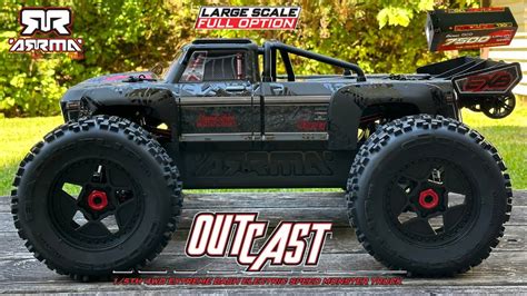 Arrma Outcast 8s EXB RTR Unboxing New V2 YouTube