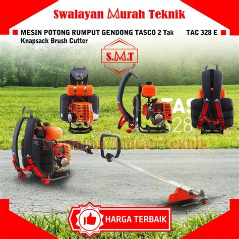 Jual Mesin Potong Rumput TASCO 328e Knapsack Brush Cutter Gendong 328 2