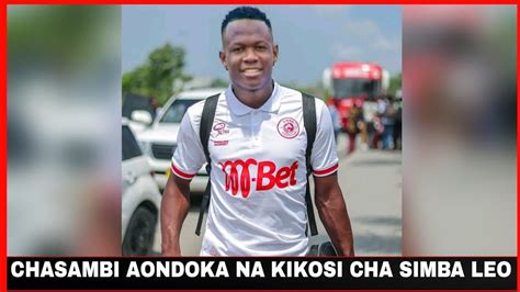 Tazama Winga Mpya Wa Simba Sc Chasambi Alivyondoka Na Kikosi Cha Simba