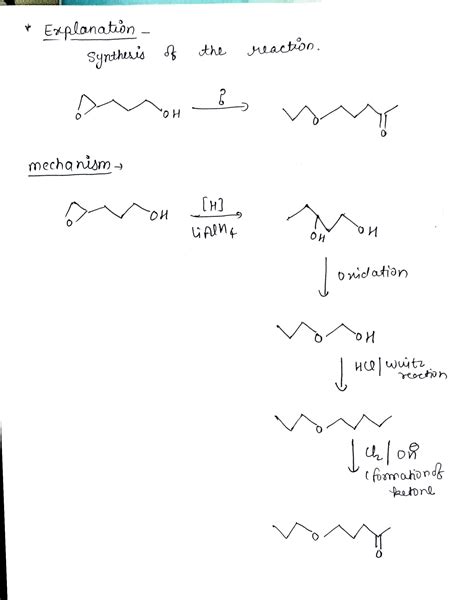 Solved Provide A Synthesis Of The Compound Below From The Given