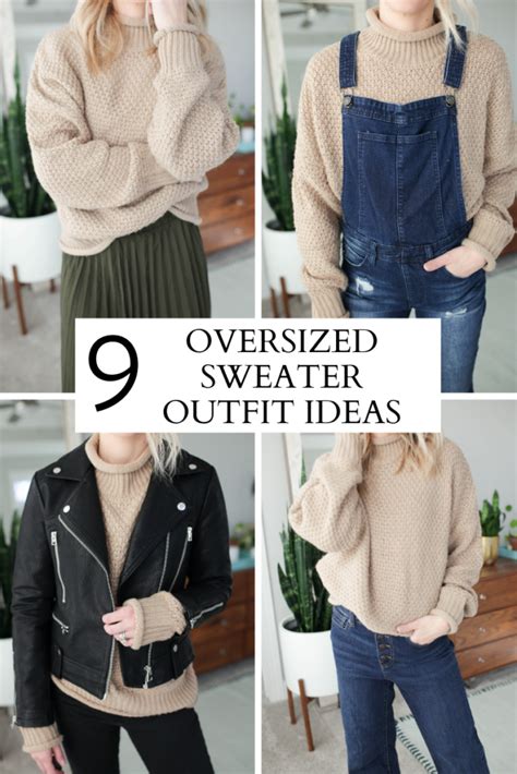 Oversized Sweater Outfit Ideas