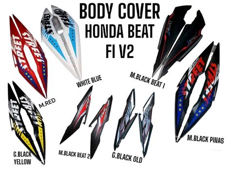 Original Body Cover Honda Beat Fi V Lazada Ph