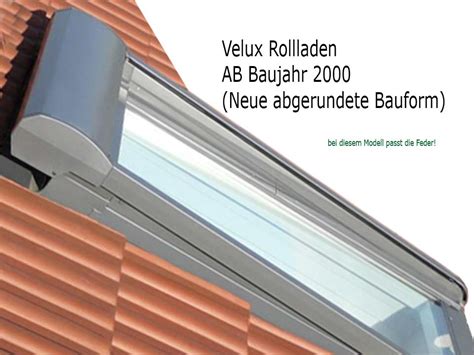 Rollladen Momentfeder Velux Lange Version F F Lang