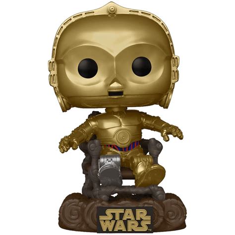 Funko POP Star Wars C 3PO On Throne Vinyl Bobblehead Figure 609