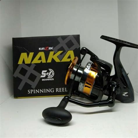 Jual Cod Reel Spinning Kaizen Naka Power Handle Kolam Laut